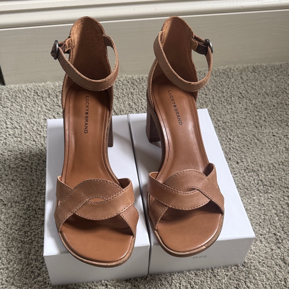 Lucky Brand Brown Women's Heels